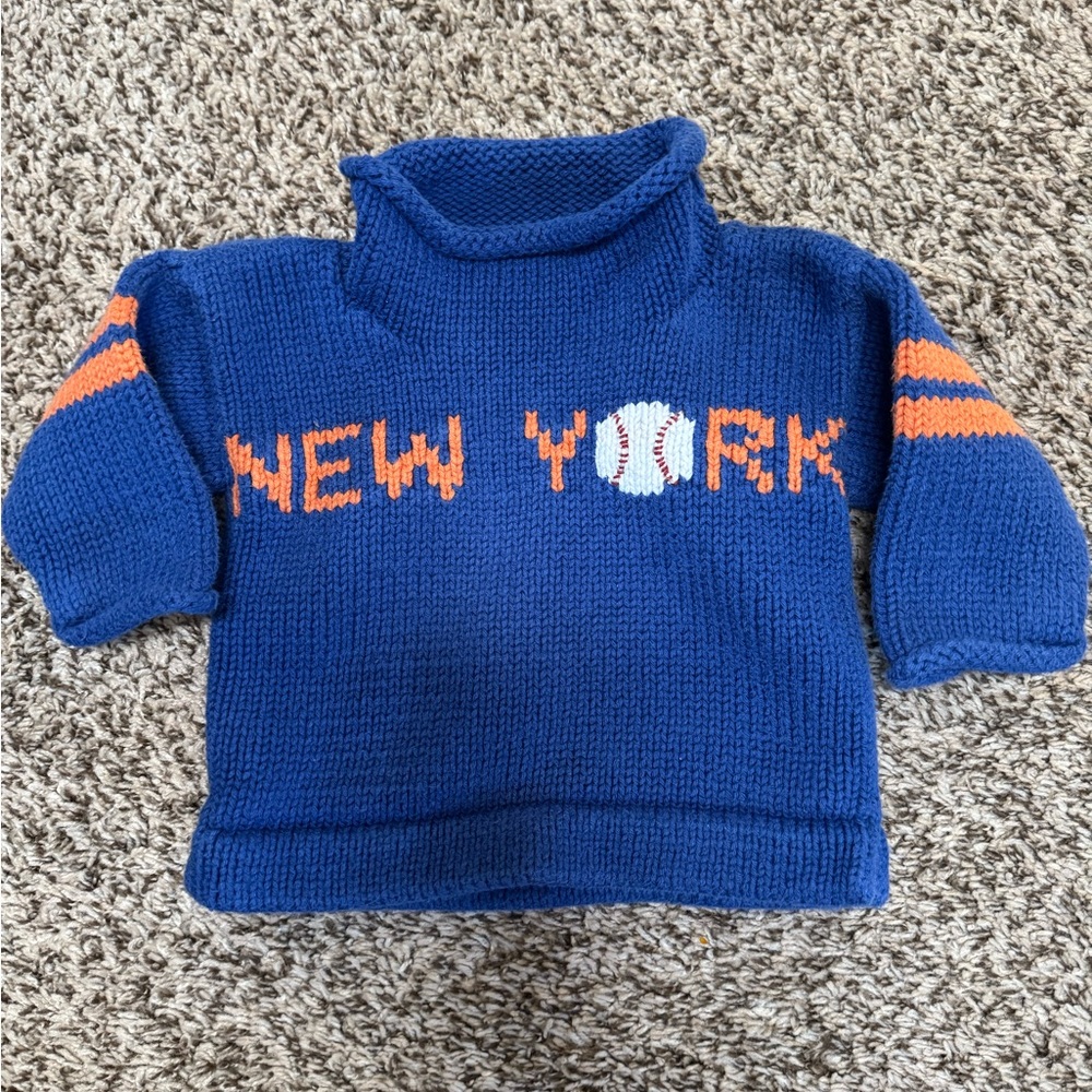 CLAVER NEW YORK BABY SWEATER